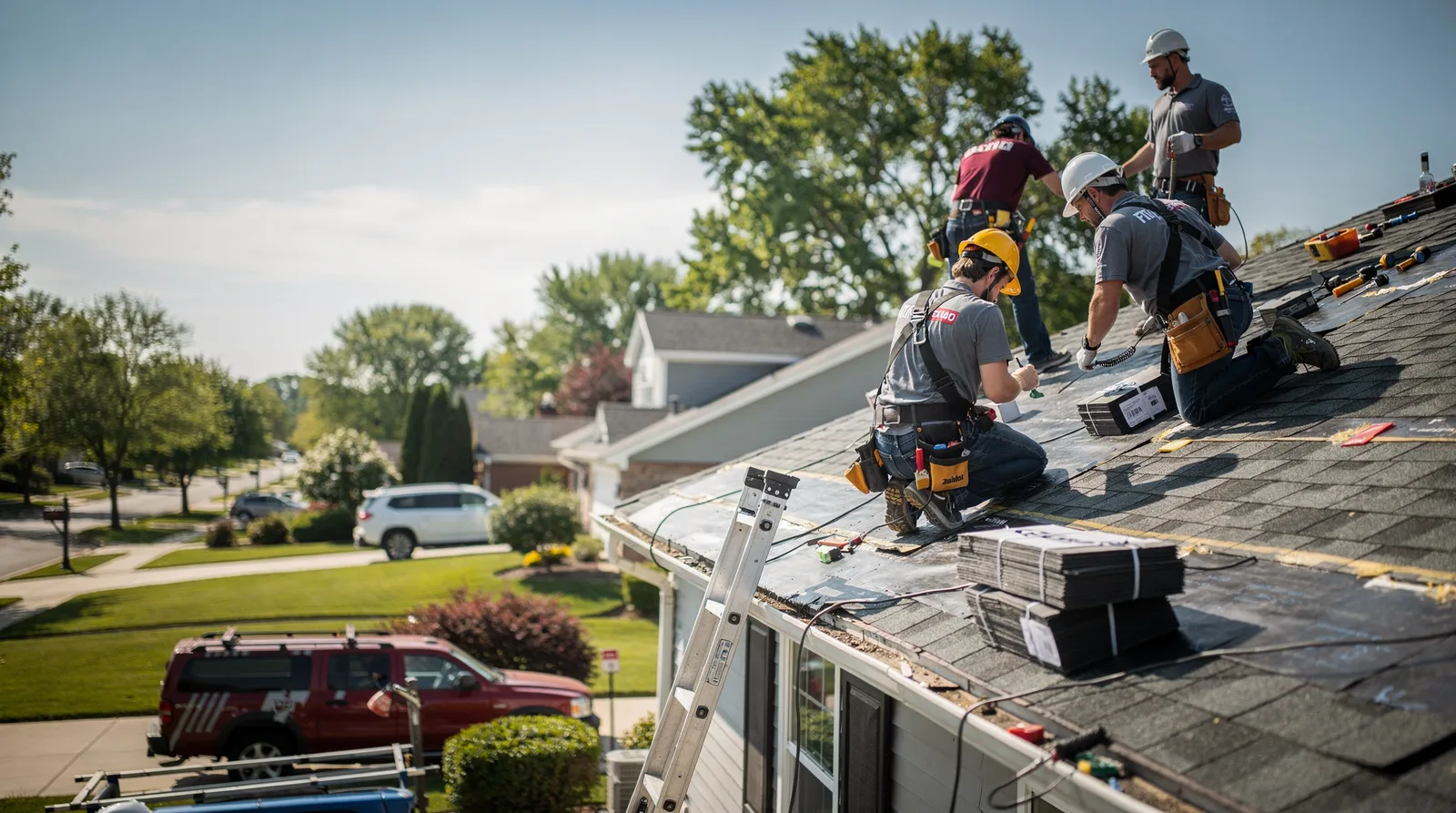 Roof Repair in Lake Fork, IL around you